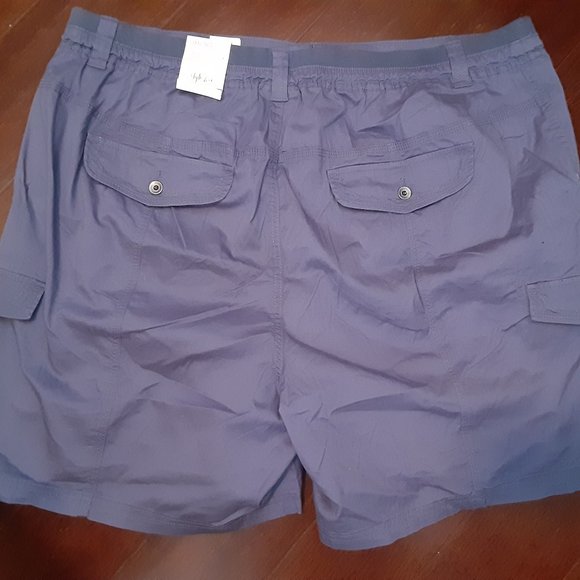 Style & Co Zig Zag Table Mid Rise Comfort Fit Bermuda Shorts Studio - Picture 8 of 15